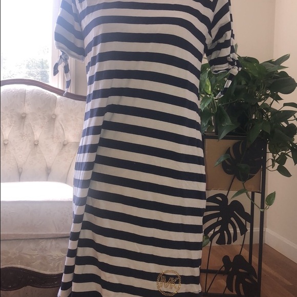 Michael kors striped dress - Picture 1 of 1